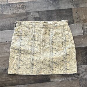 Adriano Goldschmied the Vera mini‎ shirt Stylish Snake Print